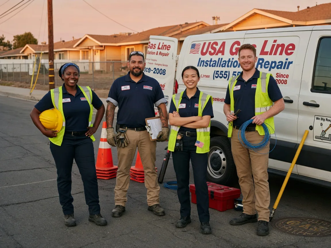 Gas Line Installation company in Oakland, TN